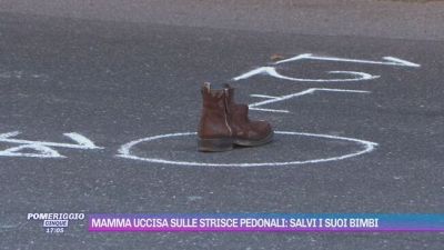 Mamma uccisa sulle strisce pedonali: salvi i suoi bimbi