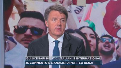 L'intervista a Matteo Renzi, leader di Italia Viva