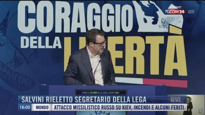Breaking News delle 16.00 | Salvini rieletto segretario della Lega