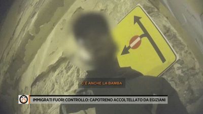 Immigrati fuori controllo: capotreno accoltellato da egiziani