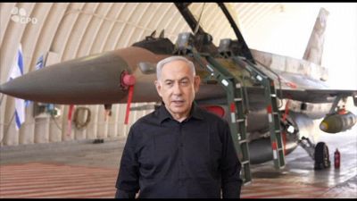 M.O., Netanyahu visita una base aerea: "Pronti a ogni scenario"