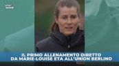 Bundesliga, Marie-Louise Eta prima allenatrice: il primo allenamento all'Union Berlino