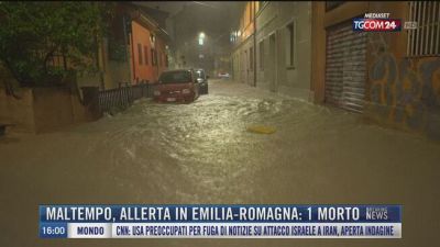 Breaking News delle 16.00 | Maltempo, allerta in Emilia Romagna: 1 morto