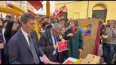 Comitati referendari davanti a Parlamento: lasciateci votare