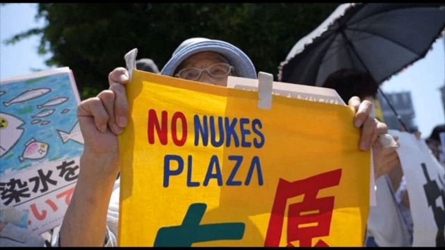 Protestas en Tokio contra la liberación de residuos de Fukushima