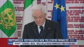 Breaking News delle 14.00 | Mattarella: Repubblica non tollererà minacce