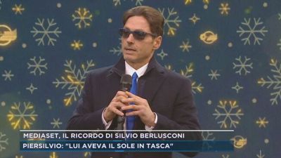 Mediaset, il ricordo di Silvio Berlusconi