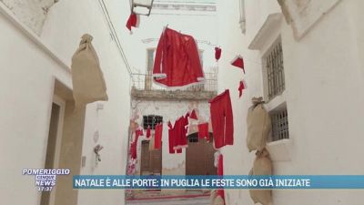 Natale è alle porte: in Puglia le feste sono già iniziate
