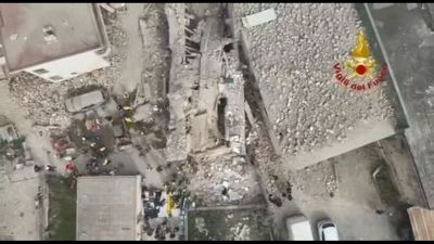 Palazzina crollata a Saviano (Napoli): il bilancio è di 4 morti