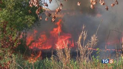 Siccità e incendi, l'Italia rovente