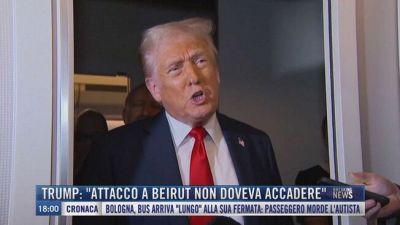 Breaking News delle 18.00 | Trump: "Attacco a Beirut non doveva accadere"