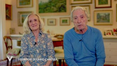 I genitori di Fabio Caressa