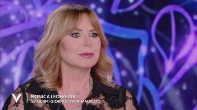 Monica Leofreddi e gli ultimi giorni di papà Maurizio