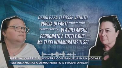 Omicidio Pierina Paganelli, Valeria si scontra con Manuela in un vocale