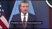 Iran, Hegseth: "Non cerchiamo lo scontro", operazione temporanea