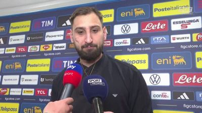 Donnarumma: "Abbiamo creato tanto. Siamo nervosi e dispiaciuti"