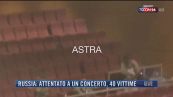 Breaking News delle 21.30 | Russia: attentato a un concerto, 40 vittime