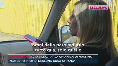 Altavilla, parla un'amica di Massimo