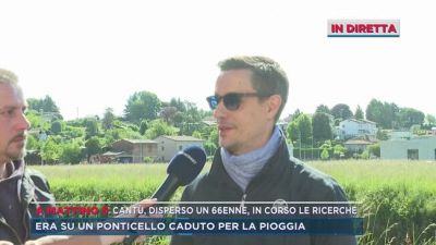 Cantù, disperso un 66enne, in corso le ricerche