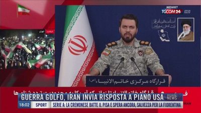 Breaking News delle 18.00 | Guerra Golfo, Iran invia risposta al piano Usa