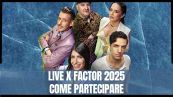 X Factor 2025 da stasera in chiaro in Tv: come partecipare come pubblico