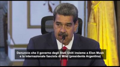 Maduro: gli Stati Uniti con Musk cercano di organizzare un golpe