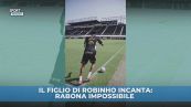 Robinho JR, che rabona!
