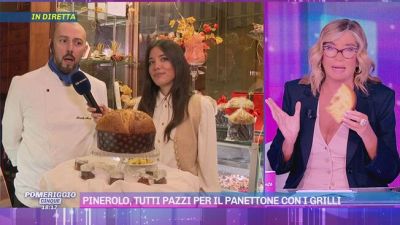 Pinerolo, tutti pazzi per il panettone con i grilli