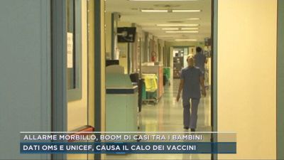 Allarme morbillo, boom di casi tra i bambini