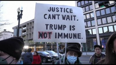 Washington, proteste davanti alla Casa Bianca, "Trump non è immune"