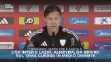 Almeyda da brividi sulla guerra