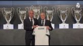 Il Real Madrid presenta ufficialmente José Mourinho come allenatore