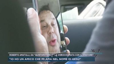Roberto Amatulli, da "Quintopotere.it" la videochiamata con il "pastore"