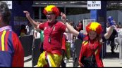 Mondiali, Spagna agli ottavi: 3-0 all'Austria, festa dei tifosi