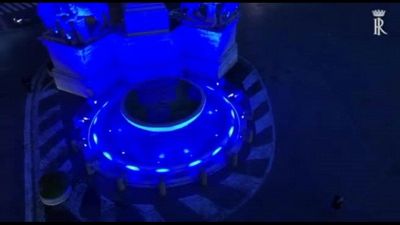 Giornata consapevolezza sull'autismo, i monumenti si tingono di blu
