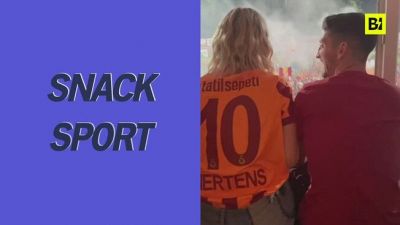 Il Galatasaray vince lo scudetto, Mertens festeggia con la moglie