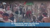 Le proteste Pro Pal fermano la Vuelta