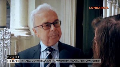 I vitalizi d'oro della casta: aumenti da record per i consiglieri