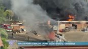 Esplode pompa di benzina a Roma: decine di feriti, 2 gravissimi