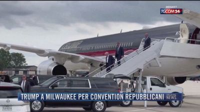 Breaking News delle 11.00 | Trump a Milwaukee per convention repubblicani