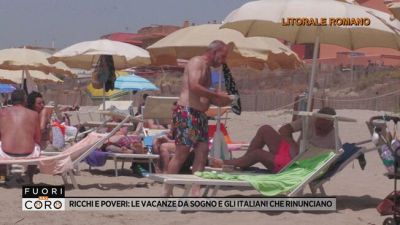 Ricchi e poveri: le vacanze da sogno e gli italiani che rinunciano