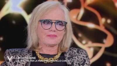 Rita Pavone e il dolore per la perdita del fratello Carlo