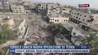 Breaking News delle 14.00 | Israele lancia nuova operazione di terra