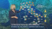 Le previsioni meteo dei prossimi giorni