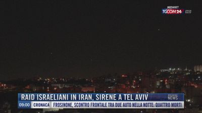 Breaking News delle 09.00 | Raid israeliani in Iran, sirene a Tel Aviv