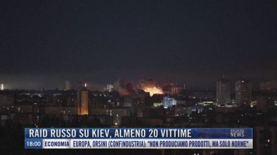 Breaking News delle 18.00 | Raid russo su Kiev, almeno 20 vittime