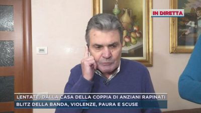 Lentate, dalla casa della coppia di anziani rapinati