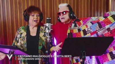 Cristiano Malgioglio e Orietta Berti: diversamente simili