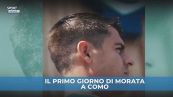 Morata è il nuovo numero 7 del Como: l'annuncio
