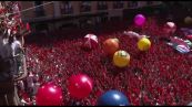 A Pamplona il "chupinazo" dà il via alla festa di San Firmino